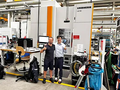Rectificadora de engranajes Liebherr